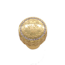 Diamentowe kapsle na perfumy ze stopu cynku Dostosowany rozmiar z dekoracyjnym logo