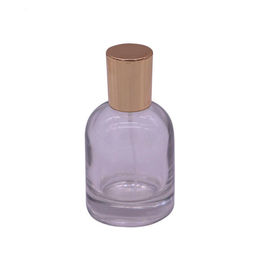 Szklane zakrętki do butelek na perfumy, pokrywka na kremową butelkę Zamac w kolorze złotym
