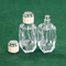 Przezroczysta 50 ml pusta butelka perfum kwadratowa rombowa 15 bagnetowa kosmetyczna szklana butelka z rozpylaczem