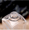 50ml 15 bagnetowa butelka perfum, grube dno, w kształcie rombu, małe kwadratowe dno, rzeźbiona zewnętrzna okładka, kosmetyki Sub Bot