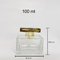Twórczy 100 ml Butelka Perfum z nakrętką Zamak Spray Butelka Szklana Butelka Bagnet Opakowania Kosmetyczne