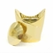 Wykonana na zamówienie piękna metalowa zakrętka do perfum Zamak w kolorze złotym