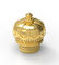 Złoty kolor Nowy projekt Kapsel na perfumy Kształt korony Materiał Zamak