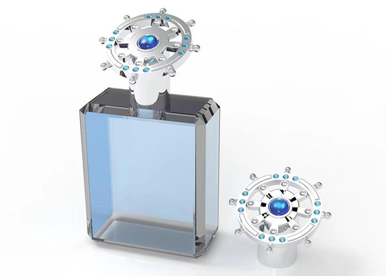 Zamac Metalowe kapsle na perfumy Niestandardowe logo Luksusowy kreatywny Uniwersalny Fea 15 mm