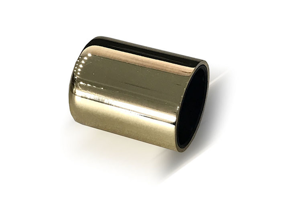 15-milimetrowa złota metalowa nakrętka na perfumy ze stopu cynku Luksusowy Zamac z logo