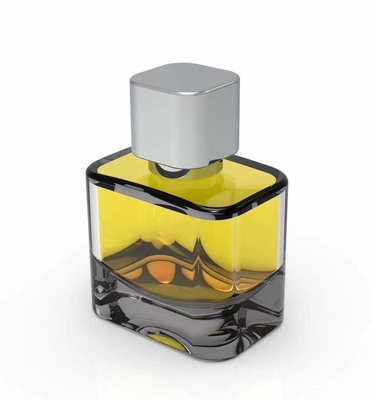 Cube Metal Perfumy Butelka Zamac Czapki Luksusowe Kreatywne Uniwersalne Fea 15Mm