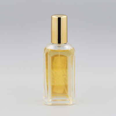 Kreatywna szklana butelka perfumeryjna z nakrętką Disc Top Zamak