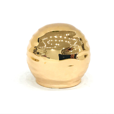 Klasyczna metalowa zakrętka do butelek ze stopu cynku w kształcie złotej kuli