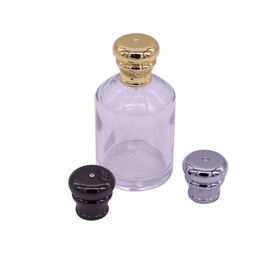 Fashion Custom Perfume Cap Czapki z czarnego plastiku w sprayu ze stopu cynku