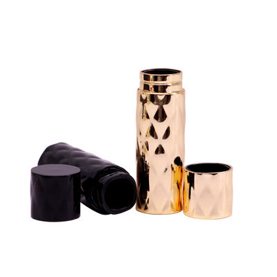 Cylindryczne złote spersonalizowane blaty na perfumy do butelki o pojemności 10 ml