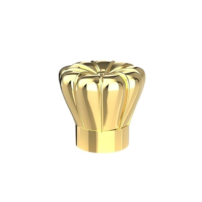 kupować Błyszczący złoty metal Zamac Luksusowy kapsel na perfumy Wiszące poszycie online manufacture