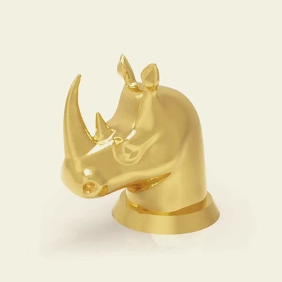 kupować Animal Universal Fea 15Mm metalowa butelka na perfumy Zamac Caps Luxury Creative online manufacture