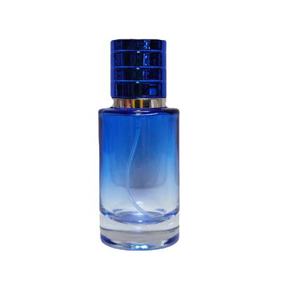 kupować Hot spot 30ML50ML cylindryczna butelka perfum prosta okrągła butelka z rozpylaczem wysokiej klasy śrubowa szklana butelka perfum online manufacture