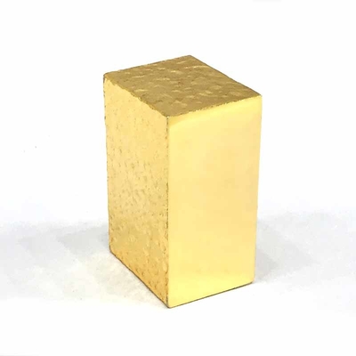 kupować Prostokątna zakrętka do butelki perfum Zamak w kolorze złotym online manufacture