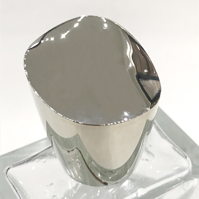kupować Matte Elegant Zamak Perfume Caps In Round 32*23*30mm Gold/Silver/Customized online manufacture