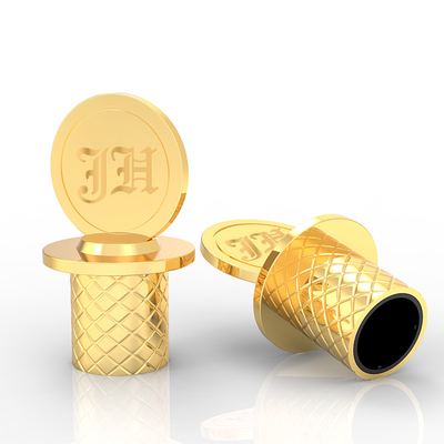 kupować Zamówione Zamac Perfume Cap Akceptowalny OEM/ODM Logo 10000 sztuk 58.5g online manufacture