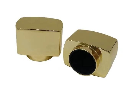kupować Zęb stopu cynkowego prostokątne zakrycia butelki z perfumami na butelkę ze szklaną perfumą 50 ml online manufacture