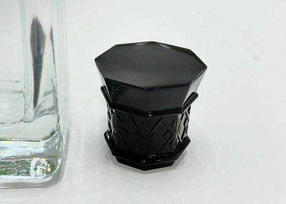 kupować Wysokiej jakości błyszcząca powierzchnia Czarne pokrycie butli z perfumami online manufacture