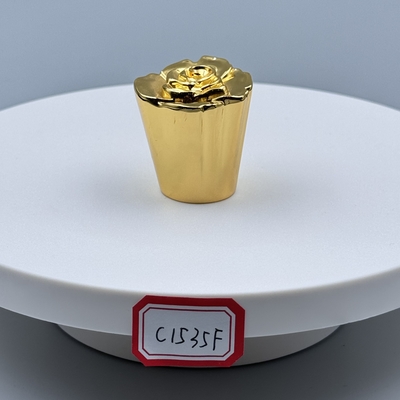 kupować Wysokiej jakości metalowe stopy cynku Zamak Perfume Caps do dostosowywalnych i eleganckich opakowań perfum online manufacture