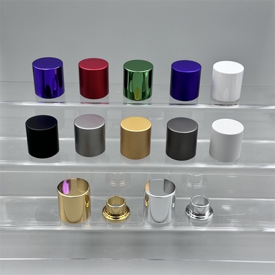 kupować Wysokiej klasy cylindrowe aluminiowe metalowe czapki do perfum dla standardowych szyi butelki Fea 15 online manufacture