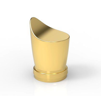 kupować Istniejące gotowe formy Zamak Perfume Caps Style Hexagon Shape die casting Fea15 Metal Flask Tops online manufacture