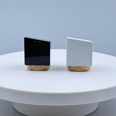 kupować Black/white zinc alloy perfume cap Square cap produkcja online