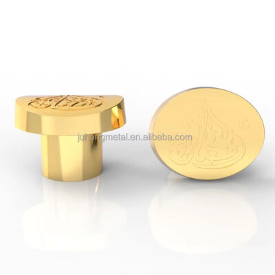 kupować Zastosowalne logo 15mm Zink Alloy Perfume Crown Cap Metal Cover dla płynnych zastosowań Chiński styl FEA 15 produkcja online