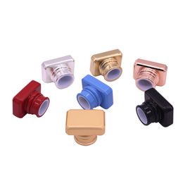 kupować Kwadratowe kapsle ze stopu różowego złota Perfumy Metalowy design online manufacture