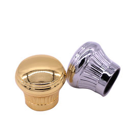 kupować Okrągłe górne złote butelki z perfumami Nakrętki ze stopu cynku do rozpylacza 18 mm online manufacture