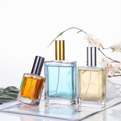 kupować 10 ml 15 ml Płaska kwadratowa butelka do perfum w sprayu Luksusowy materiał szklany online manufacture