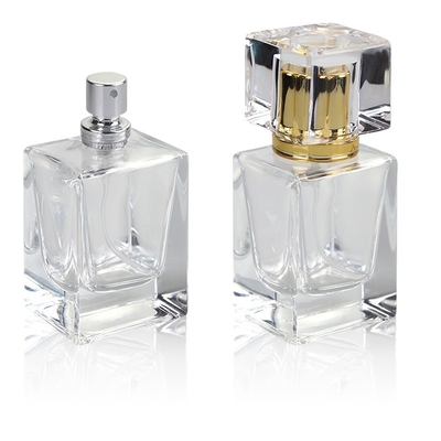 kupować Prostokątna unikalna szklana butelka perfum 30 ml matowa przezroczysta luksusowa online manufacture