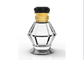 15-milimetrowy złoty metal ze stopu cynku Luksusowy pokrowiec na butelkę perfum Zamac z logo