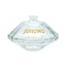 Hurtownia wysokiej jakości szklanych butelek perfum 75 ml w kształcie krystalicznie białego szkła Przezroczyste butelki perfum mogą być wyposażone w