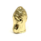 Klasyczny metalowy zakrętka do butelki perfum Zamac w kolorze złotym w kształcie konia