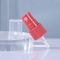 Mała próbka czerwonej głowicy rozpylającej perfumy Butelkowa głowica pompy 20 zębów Przenośna głowica rozpylająca do butelek do dezynfekcji