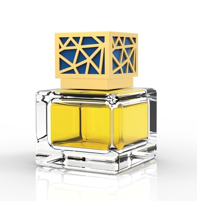OEM ODM Luxury Special Square Cynk Perfumy Bottle Cap Proces galwanizacji