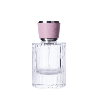 Nowy 50ml butelka perfum w pionowe paski bagnetowe perfumy w sprayu podpakiet butelka z nakrętką butelka perfum Senior