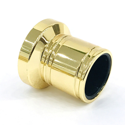 Klasyczny kształt cylindra ze stopu cynku, metalowa zakrętka do perfum Zamac