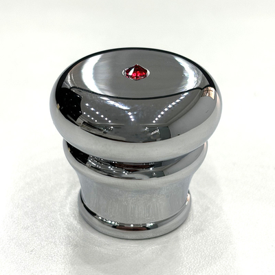 Elegantna pokrywa perfum Zamak z błyszczącą powierzchnią