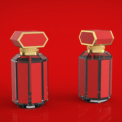 Elegantne Zamakowe pokrywy perfumy do zakrycia butelki OEM / ODM