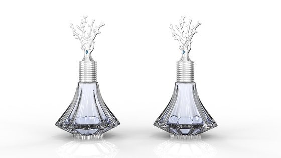 Elegantne Zamakowe pokrywy perfumy do zakrycia butelki OEM / ODM