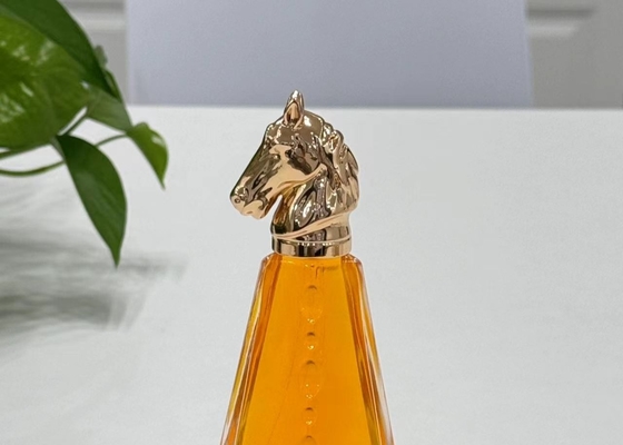 Metalowe czapki perfum Zamak w kształcie konia