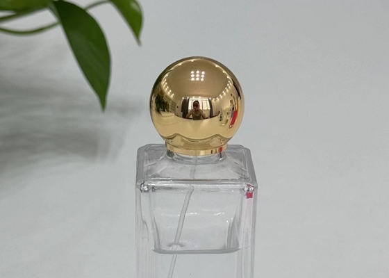Zink stopu okrągłego metalu Perfumy Cap Zamak Szklane butelki perfumy