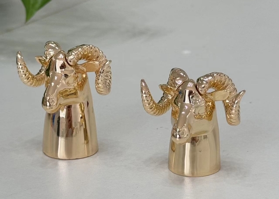 Elegantne, w kształcie antylopy czapki z perfumami Zamak