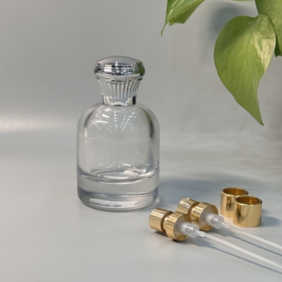 Zastosowane perfumy Zamak z srebrnego koloru dla Państwa indywidualnych opakowań perfum