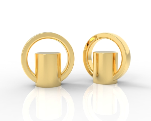 ABS Plastic Crown Style Iron Metal Zamac Perfume Cap Custom Luxury