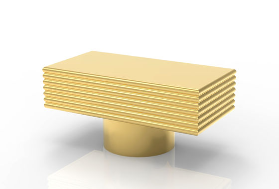 Niestandardowe, w kształcie litery T, korki do perfum ze stopu zamak, personalizujące styl prezentacji zapachu