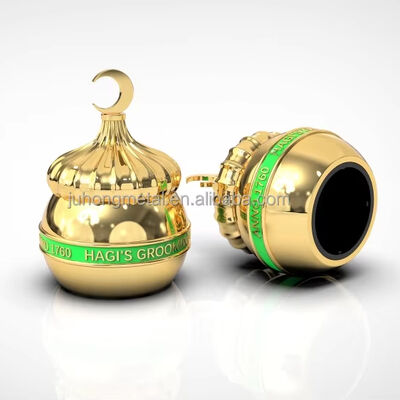 15mm Zinc Alloy Pilfer-Proof Crown Cap Perfume Cover for Liquid Application Durable Metal Construction