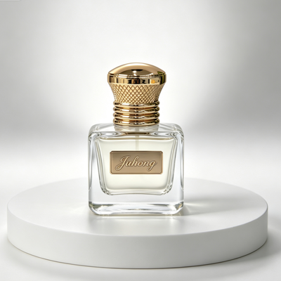 Luksusowa tekstura Zamac Perfume Bottle Cap Złote logo metalowe