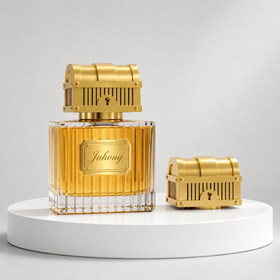 Luksusowa Zamakowa Klatka Skarbowa Perfumy